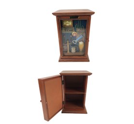 Arister Group 3D Bar Scene Shadowbox CD / DVD Storage Chest - #S8-5