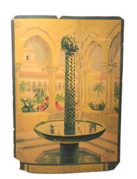 1920s ENIT Travel Poster Of Monreale In Palmero, Sicily, Printed In Italy - #LBW-F