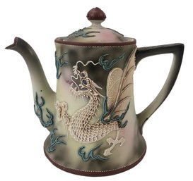 Hand Painted Nippon Moriage Dragonware Teapot - #FS-7