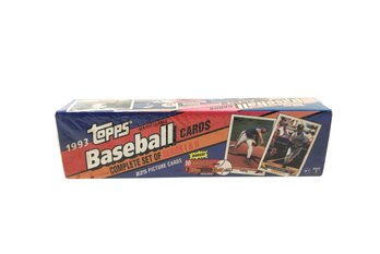 1993 Topps Major League Baseball Cards, Complete Set Of I & II Series - #S1-2