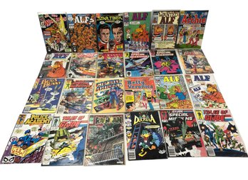 Vintage Comic Books: GI Joe, Star Trek, Alf, Count Duckula, X-Men, Bugs Bunny & More - #S9-3