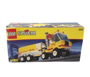 1999 LEGO System 1252 Shell Tanker, Factory Sealed, Made In Denmark - #S9-3