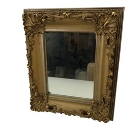 Gilded Carved Wood Frame Wall Mirror - #BW-A2