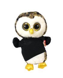 TY Toys The Beanie Boo Collection Owilver The Owl Plush Toy - #S23-3