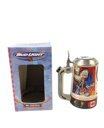 1998 Bud Lite NHL New York Rangers Beer Stein With Original Box - #FS-5