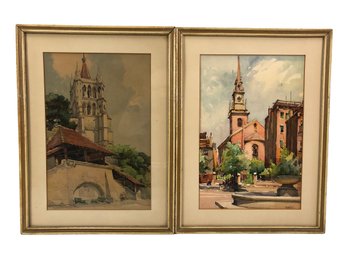 Nicolas (Marc) Markovitch European Cityscape Lithographs - #S12-2