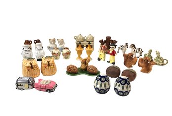 Large Collection Of Salt & Pepper Shakers - #S13-1