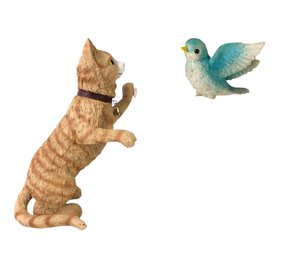 Peeping Kitty Statue By Collections Etc. - #S18-2