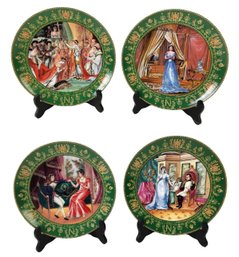Josephine & Napoleon By D'Arceau Limoges Decorative Plates (Set Of 4) - #S6-3