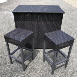 Outdoor 3-Piece Patio Bar Set - #SR