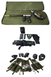 Valken Tactical Paintball Gun, Empire Halo Paintball Loader & Accessories - #S14-1