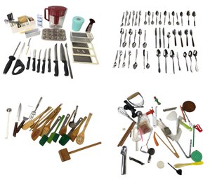 Collection Of Cookware & Flatware - #S2-4