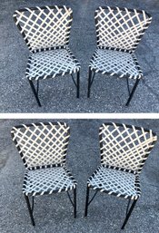 Mid-Century Modern Style Brown Jordan Patio Chairs (Set Of 4) - #LSOB