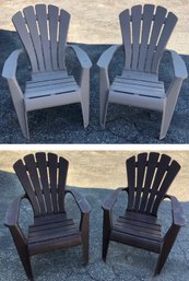 Stackable Adirondack Chairs (Set Of 4) - #LSOB