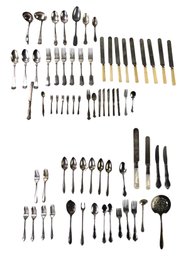 Collection Of Assorted Silver Plated Flatware - #S6-2