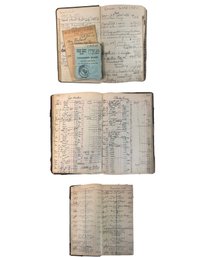 Collection Of 1940s-1950s Ledgers - #S23-3