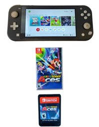 Nintendo Switch With Mario Tennis Aces & Mario Golf Super Rush Games, WORKS - #FS-7