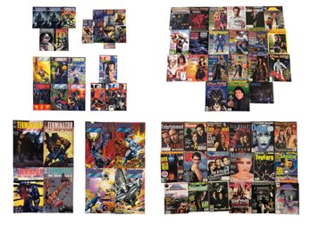 Large Collection Of Comic Books & Entertainment Magazines - #S10-2