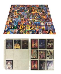 Large Collection Of Fleer Ultra Spiderman Trading Cards & Brockum Rock Cards - #S13-3