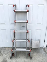 Little Giant Multi-Purpose Ladder (Model 10103) With Work Platform - #BR