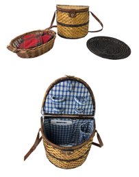 Collection Of Wicker Baskets - #S6-1