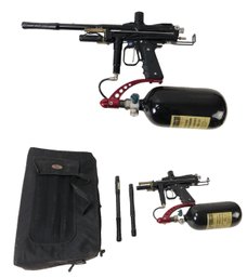 WGP Paintball Gun, Smart Parts Barrels, Nitro Duck Tank & Redz Gear Bag - #S3-1