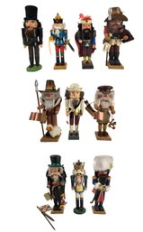 Collection Of Nutcrackers By Christian Ulbricht, Erzgebirge Volkskunst & More - #S2-1