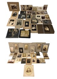 Collection Of 19th-20th Century Cabinet Cards - #S13-3