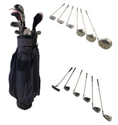 Nicklaus N1 Pro Stainless Clubs & Golf Bag - #SW-9