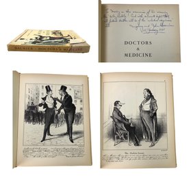 Doctors & Medicine In The Works Of Daumier, Andre Sauret Copyright 1960, France - #S16-2