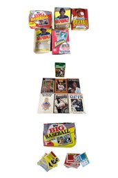 Collection Of Topps MLB Baseball Cards, Magazines & Vintage Empty Trading Card Boxes - #S5-1