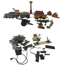 Lionel O-Gauge Train Set, Marx Toys Machine Gun Prop & More - #S4-3