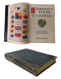 The Harmsworth Atlas & Gazetteer, Published By Carmelite House, London (Circa Early 1900s) - #S1-1