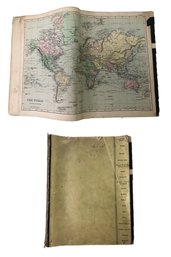 Complete Atlas Of The World, Published By G.W. Bacon, London, Copyright 1891 - #S1-5