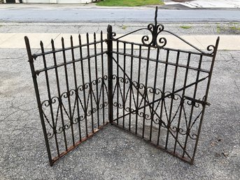 Victorian Wrought Iron Garden Gate - #RSOB