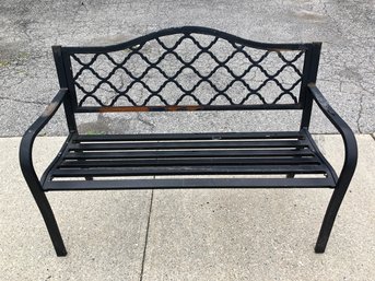 Outdoor Metal Garden Bench - #LSOB