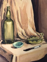 Impressionist Still Life Watercolor Painting - #S11-4R