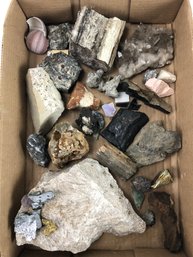 Collection Of Rocks & Minerals - #S9-1