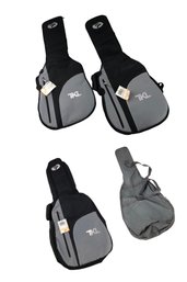 Collection Of TKL Soft Shell Guitar Cases (Set Of 3) & Unbranded Soft Shell Case - #S4-4