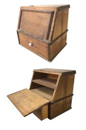 Antique Solid Wood Portable Writing Desk - #S15-3