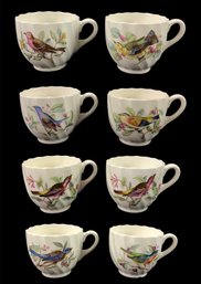 American Birds Flat Cups By Copeland Spode (England) - #S23-4