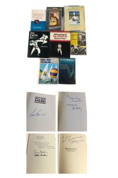 Collection Of Autographed Books: Cooking, Nantucket, Sailing, Tae Kwon Do - #S16-5