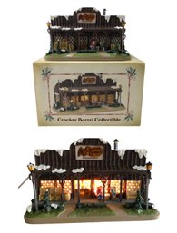 Lighted Cracker Barrel Old Country Store Village House With Original Box - #S2-4