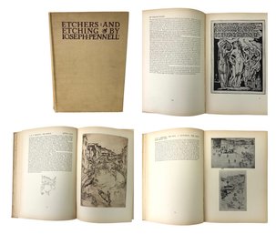 Etchers & Etching By Joseph Pennell, Third Edition, T. Fisher Unwin, Ltd., London 1925 - #S16-3