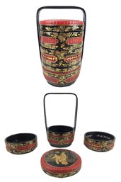 Antique Chinese Peranakan Wedding Basket - #S17-2