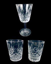 Waterford Crystal Lismore Wine Goblet & Tumblers - #FS-4
