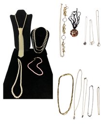 Collection Of Costume Jewelry Necklaces - #S14-2