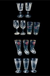 Vintage Ice Cream Sundae Glasses, German Dinkelacker Beer Glasses & More - #S7-1