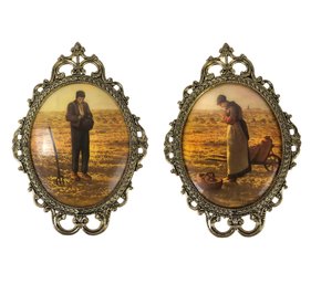 Metal Convex Picture Frames (Set Of 2) - #S10-3