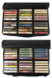 Collection Of Cassette Tapes & Cases: ABBA, Fleetwood Mac, Bruce Springsteen & More - #S18-3
